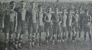 Alineaci�n del F.C. Barcelona en 1927