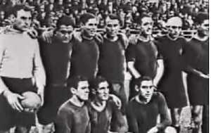 Equipo que present� el F.C. Barcelona en la final de la Copa del Rey de 1927