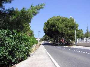 Carretera hacia el Santuario de la Santa