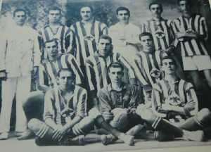 Equipo del Deportivo Aguile�o en 1919