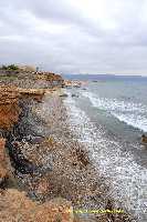 Figura 23. Playa de la Ensenada de la Fuente a base de gravas y cantos