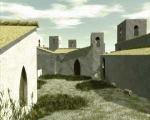 Reconstrucci�n del poblado de Yakka [documental 'Yecla y Jumilla. Luchas de poder']