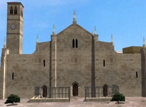 Reconstrucci�n 3D de la Catedral de Murcia (finales del siglo XV)