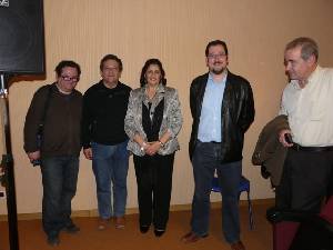 Norberto Torres, Juan Jim�nez, Antonia L�pez y Pedro Fern�ndez Riquelme