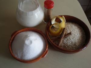 Ingredientes del Arroz con Leche 