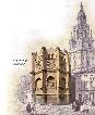 Dibujo y fotografia exterior de capilla de los V�lez