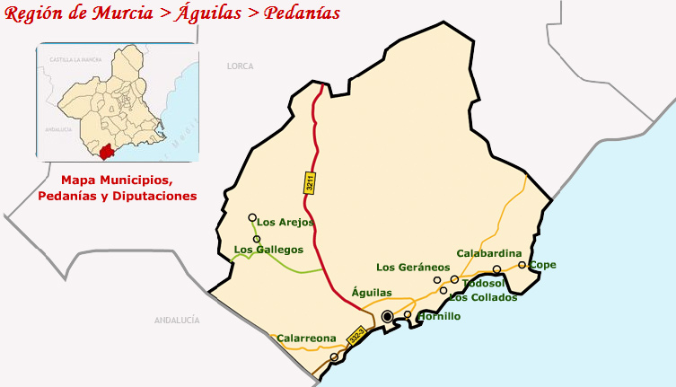 Situacin pedanas de guilas