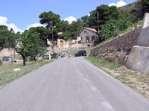 Entrada a El Algarrobo 