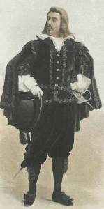 D�az de Mendoza interpretando una obra de Lope de Vega