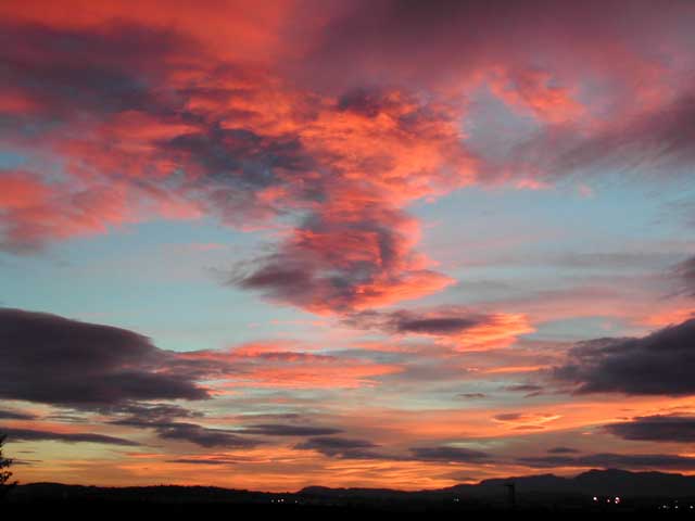 Atardecer en Molina