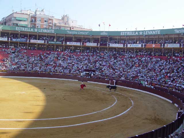 Toros durante la feria. Corrida de la Prensa