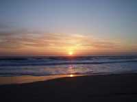 La Manga, amanecer en el Mediterrneo