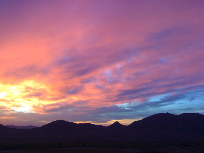 Amanece en la Sierra de Enmedio