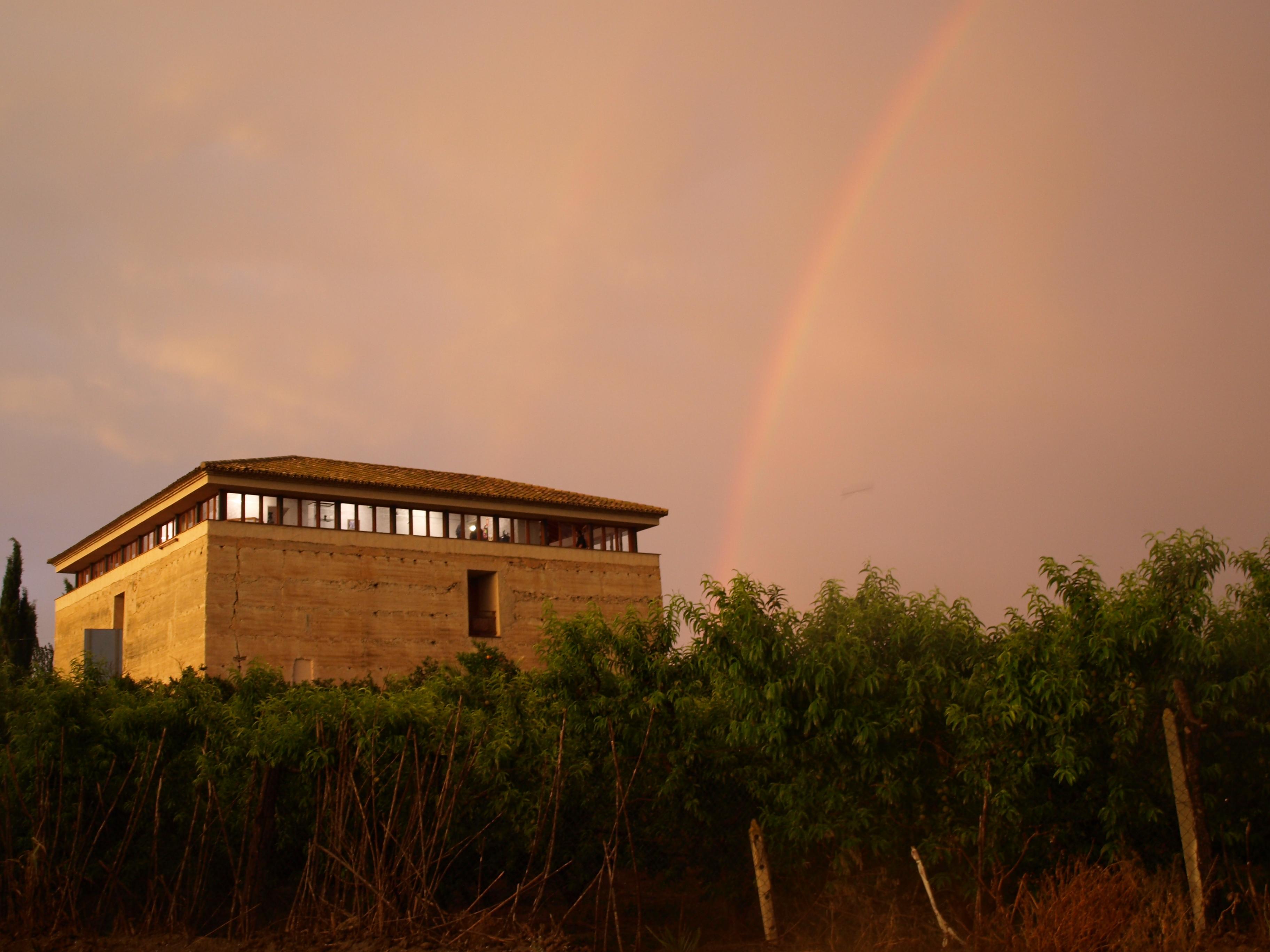 La Torre de los Moros tras la lluvia